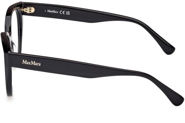 Naočale Max Mara MM5161 001 Cat Eye Crni