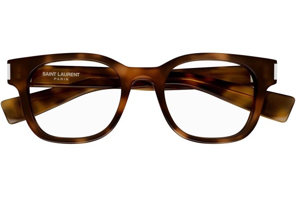 Naočale Saint Laurent SL722 006 Kvadratni Havana