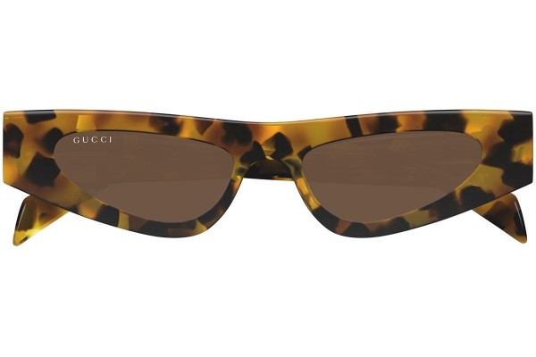 Sunčane naočale Gucci GG1779S 004 Cat Eye Havana