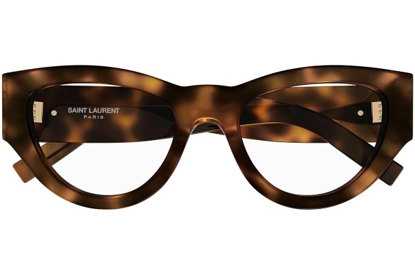 Naočale Saint Laurent SLM94OPT 002 Cat Eye Havana