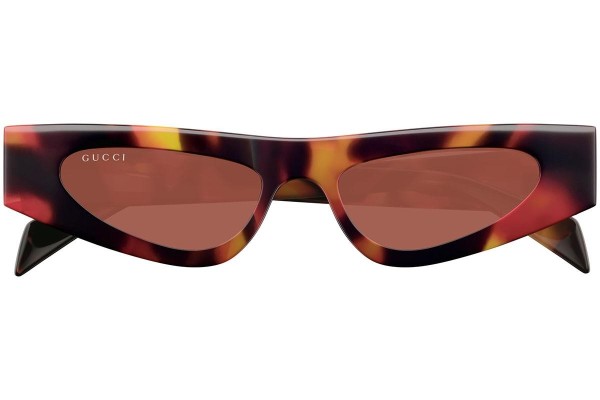 Sunčane naočale Gucci GG1779S 005 Cat Eye Havana