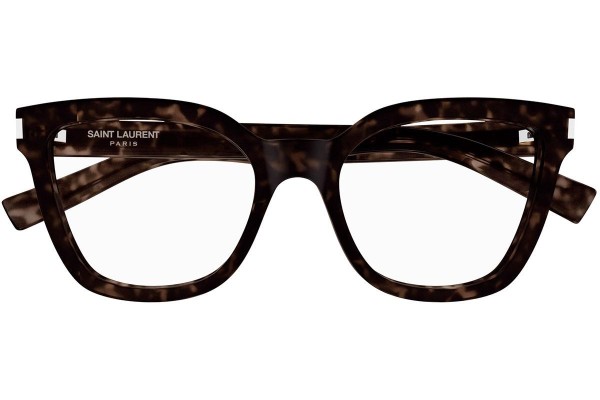 Naočale Saint Laurent SL748 002 Kvadratni Havana