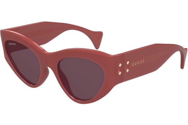 Sunčane naočale Gucci GG1704S 003 Cat Eye Ružičasti