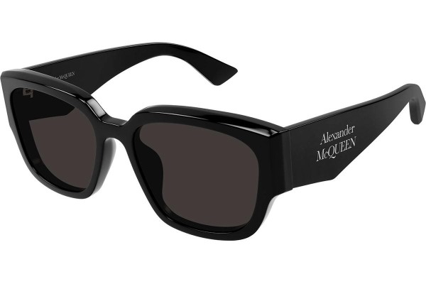 Sunčane naočale Alexander McQueen AM0468S 001 Kvadratni Crni