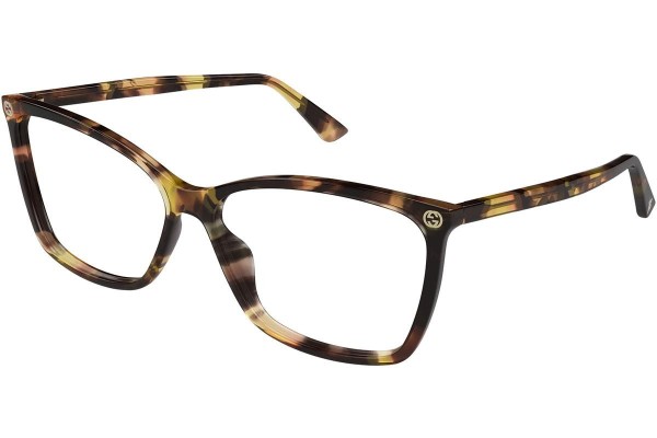 Naočale Gucci GG0025O 014 Cat Eye Havana