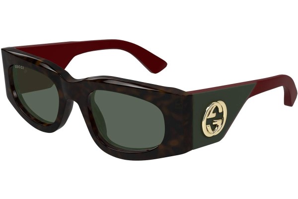 Sunčane naočale Gucci GG1664S 002 Kvadratni Havana