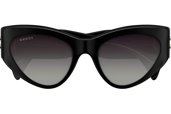 Sunčane naočale Gucci GG1704S 001 Cat Eye Crni