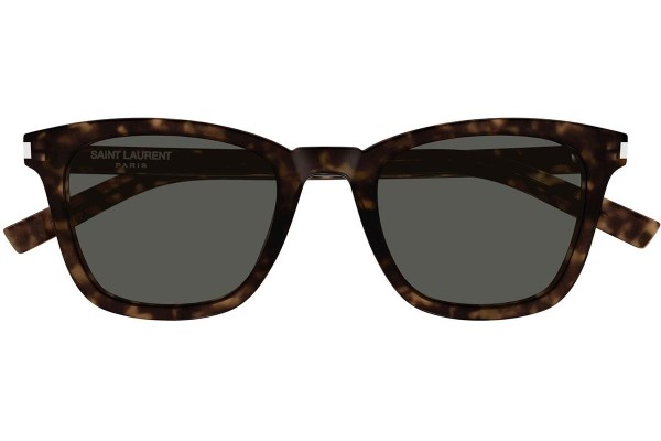 Sunčane naočale Saint Laurent SL716SLIM 002 Kvadratni Havana