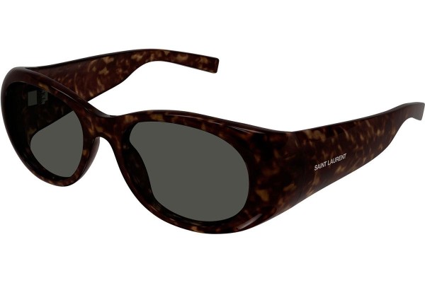 Sunčane naočale Saint Laurent SL736 002 Ovalni Havana