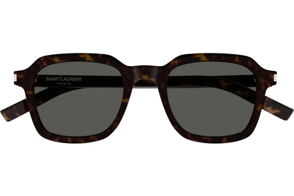 Sunčane naočale Saint Laurent SL715SLIM 002 Kvadratni Havana