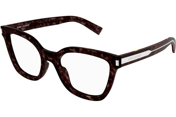 Naočale Saint Laurent SL748 002 Kvadratni Havana