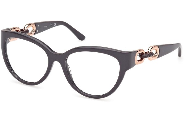 Naočale Guess GU50182 020 Cat Eye Sivi