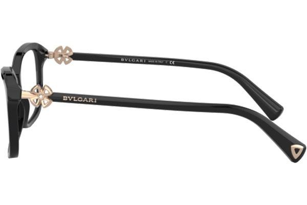 Naočale Bvlgari BV4191B 501 Cat Eye Crni