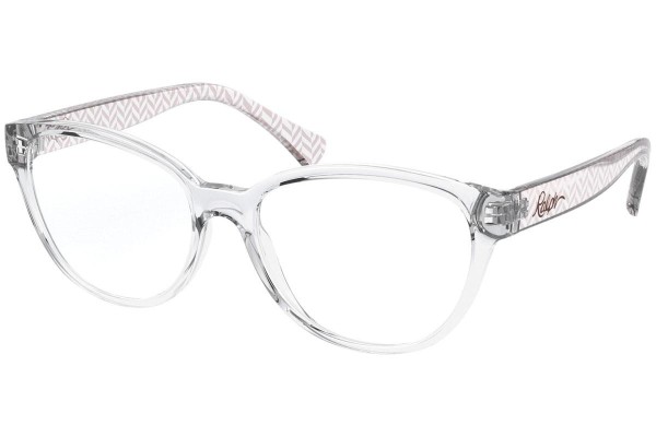 Naočale Ralph by Ralph Lauren RA7120 5002 Cat Eye Kristalni