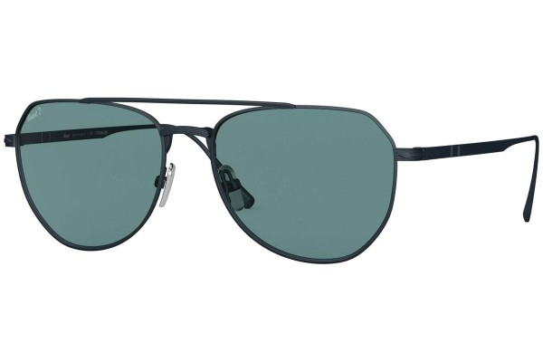 Sunčane naočale Persol PO5003ST 8002P1 Polarized Okrugao Plavi