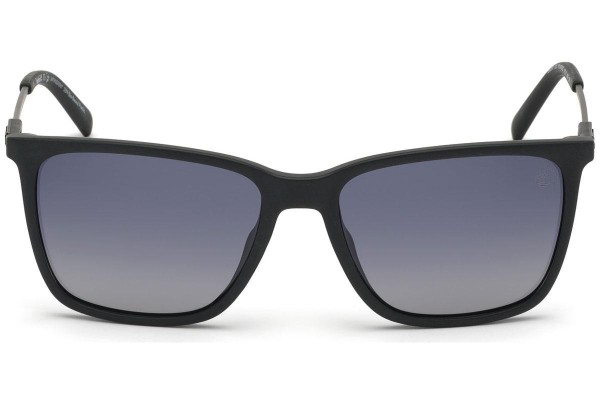 Sunčane naočale Timberland TB9209 02D Polarized Kvadratni Crni