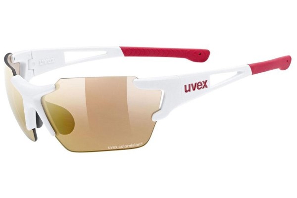 uvex sportstyle 803 race colorvision v small White Mat / Red S1-S3
