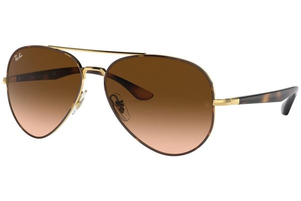 Sunčane naočale Ray-Ban RB3675 9127A5 Pilotski Zlatni