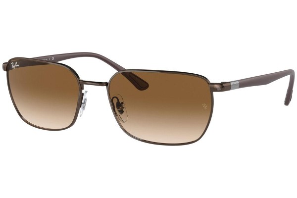 Sunčane naočale Ray-Ban RB3684 014/51 Pravokutan Smeđi