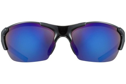 Sunčane naočale uvex blaze III set Black / Blue S3,S1,S0 Pravokutan Crni