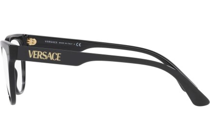 Naočale Versace VE3315 GB1 Cat Eye Crni