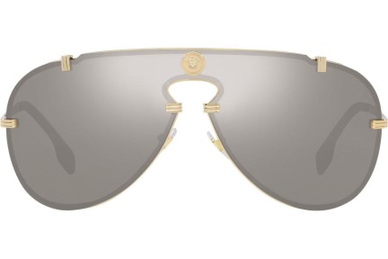 Sunčane naočale Versace Medusa Mesmerize VE2243 10026G Spojene | Shield Zlatni