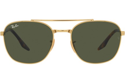 Sunčane naočale Ray-Ban RB3688 001/31 Kvadratni Zlatni