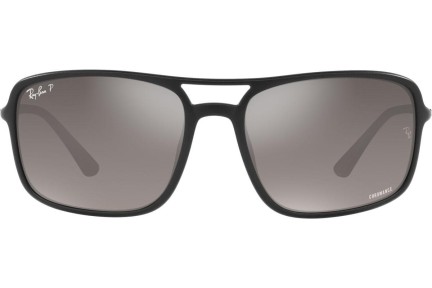 Sunčane naočale Ray-Ban Chromance Collection RB4375 601S5J Polarized Pravokutan Crni