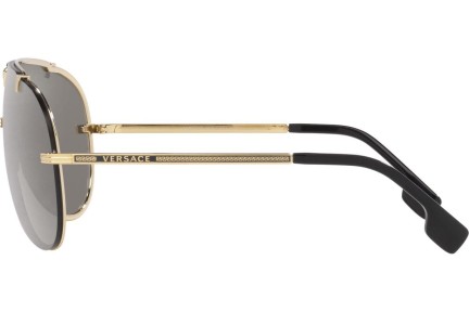 Sunčane naočale Versace Medusa Mesmerize VE2243 10026G Spojene | Shield Zlatni