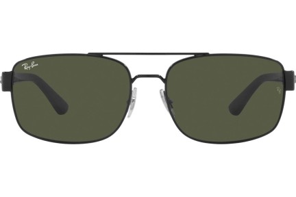 Sunčane naočale Ray-Ban RB3687 002/31 Pravokutan Crni