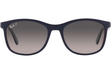 Sunčane naočale Ray-Ban RB4374 6601M3 Polarized Kvadratni Plavi