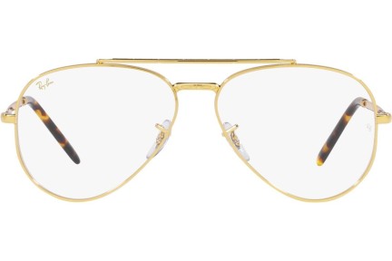 Naočale Ray-Ban New Aviator RX3625V 3086 Pilotski Zlatni