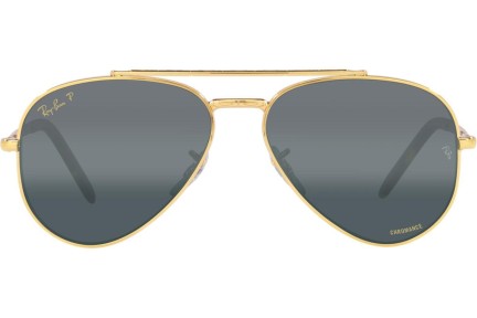 Sunčane naočale Ray-Ban New Aviator Chromance Collection RB3625 9196G6 Polarized Pilotski Zlatni