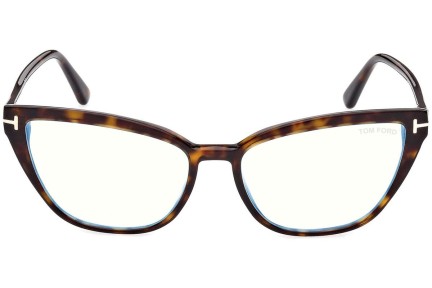 Naočale Tom Ford FT5825-B 052 Cat Eye Havana