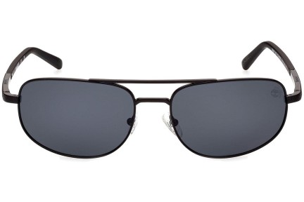 Sunčane naočale Timberland TB9285 02D Polarized Pravokutan Crni