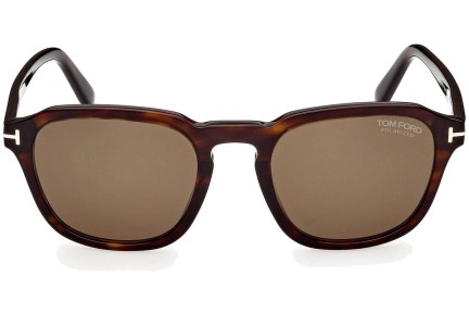 Sunčane naočale Tom Ford FT0931 52H Polarized Okrugao Havana