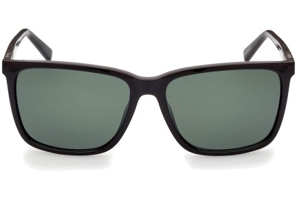 Sunčane naočale Timberland TB9280-H 01R Polarized Kvadratni Crni