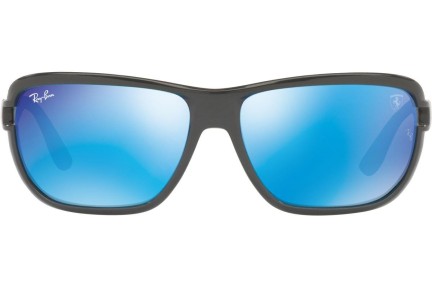 Sunčane naočale Ray-Ban RB4365M F62455 Pravokutan Sivi