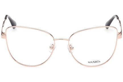 Naočale Max&Co. MO5018 033 Cat Eye Zlatni