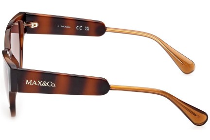 Sunčane naočale Max&Co. MO0053 52F Cat Eye Havana