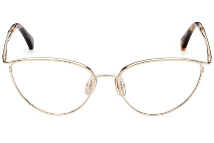 Naočale Max Mara MM5057 032 Cat Eye Zlatni