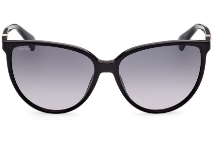 Sunčane naočale Max Mara MM0045 01B Cat Eye Crni