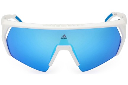 Sunčane naočale Adidas Sport SP0063 24X Spojene | Shield Bijeli