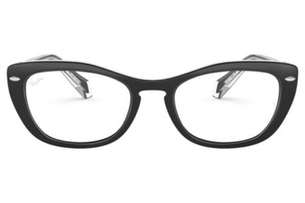 Naočale Ray-Ban RX5366 2034 Cat Eye Crni