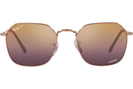 Sunčane naočale Ray-Ban Jim Chromance Collection RB3694 9202G9 Polarized Kvadratni Zlatni