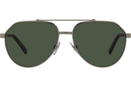 Sunčane naočale Dolce & Gabbana DG2288 13359A Polarized Pilotski Zlatni