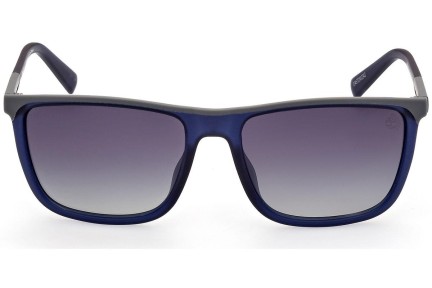 Sunčane naočale Timberland TB9302 91D Polarized Kvadratni Plavi