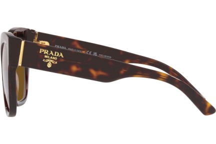 Sunčane naočale Prada PR17ZS 2AU5Y1 Polarized Kvadratni Havana