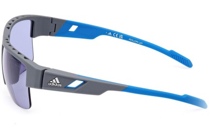 Sunčane naočale Adidas Sport SP0070 20V Pravokutan Sivi