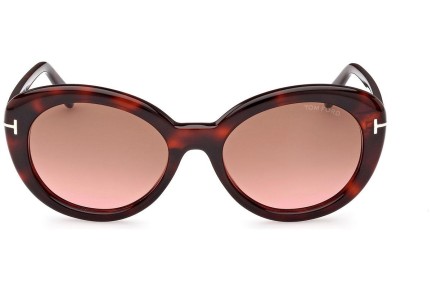 Sunčane naočale Tom Ford FT1009 54B Ovalni Havana